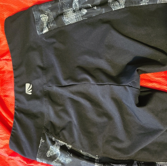 Black and gray womens Leggings - Picture 3 of 3